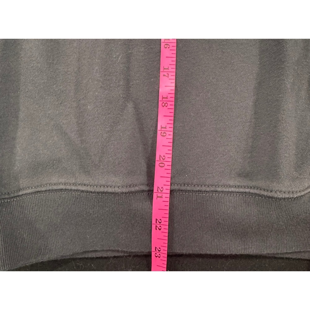 American Eagle Womens Sunflower Graphic Sweatshirt Washed Black Raglan - Picture 9 of 9